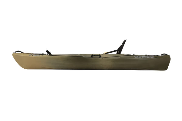 Evoke Navigator 100 Sit-on Fishing Kayak - Eastern Sports