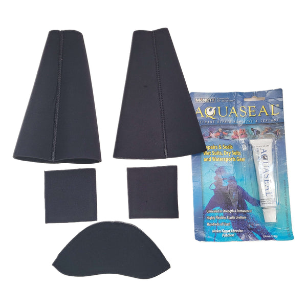 Neoprene Wrist Seals &Patch Kit for Wetsuit or Drysuit