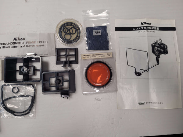 Nikon Nikonos IV-A Underwater 35mm Film Camera + More