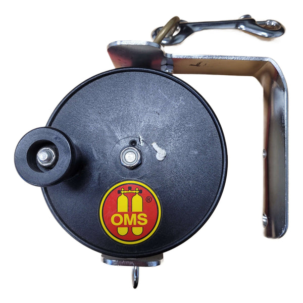 OMS Wreck Reel 500FT Line and SS Clip