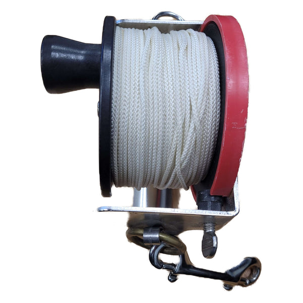OMS Wreck Reel 500FT Line and SS Clip