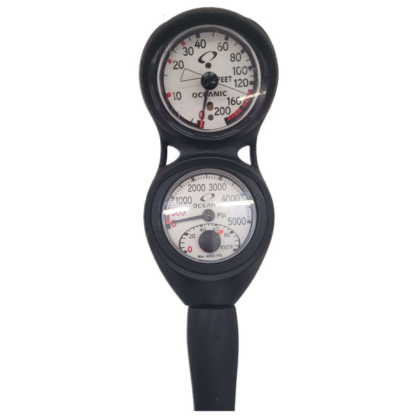 Oceanic Dive Gauge Console SPG and Depth