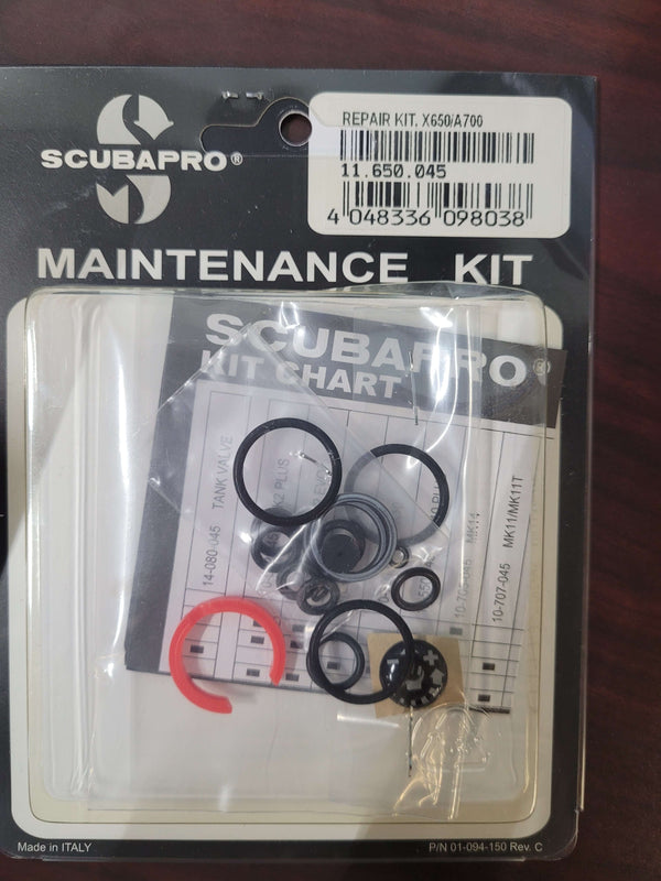 ScubaPro Repair Kit 11.650.045 for X650 Regulator