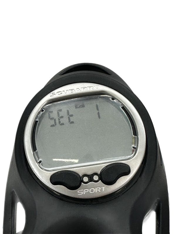 ScubaPro Aladin Sport Matrix 2-Gauge Console - AS IS 