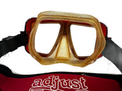 ScubaPro Vintage Dive Mask Red/Black
