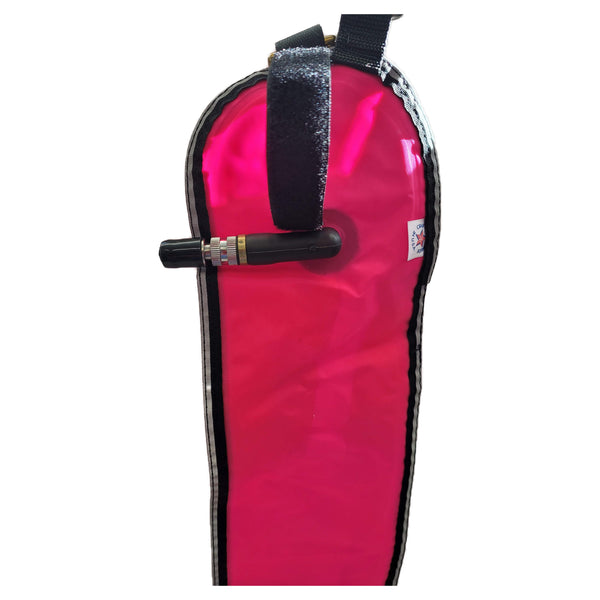 Scuba Safety Sausage Dive Marker with Brass Clip