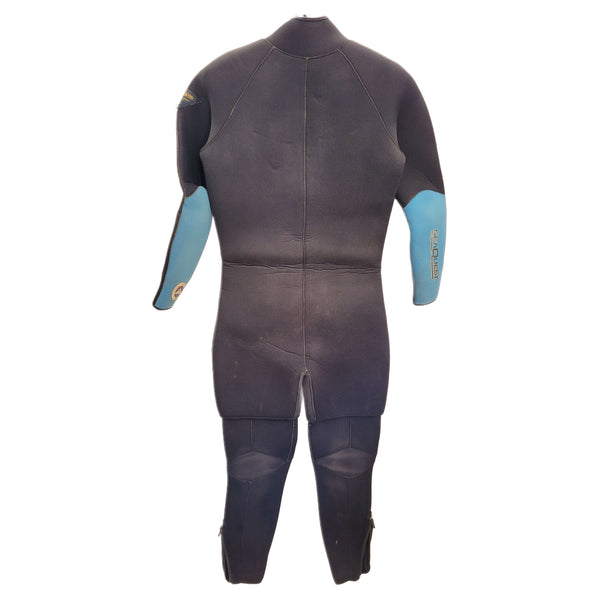 SeaQuest 7mm Farmer John 2 PC Wetsuit "M-L"
