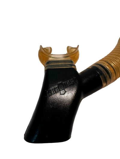 SeaQuest Neon Yellow SideDraft Dry Snorkel