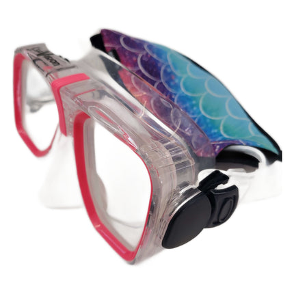 Sea Vision Dive Mask with Magnifiers and Case