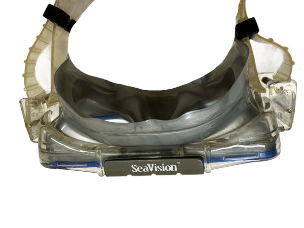 Sea Vision Blue/Grey Dive Mask 