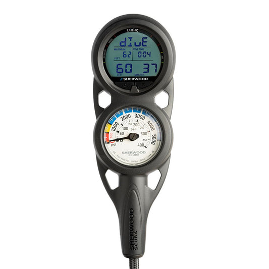 Sherwood Logic Navigational Console with Pressure Gauge and Compass