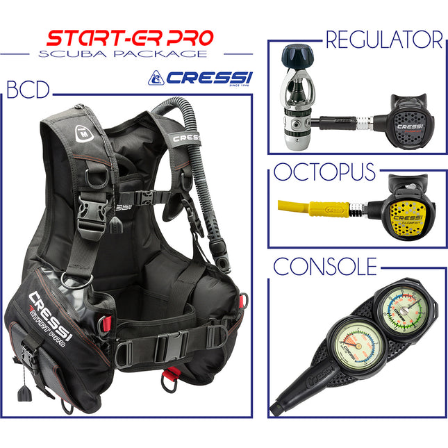 Cressi Start-Er Pro Package