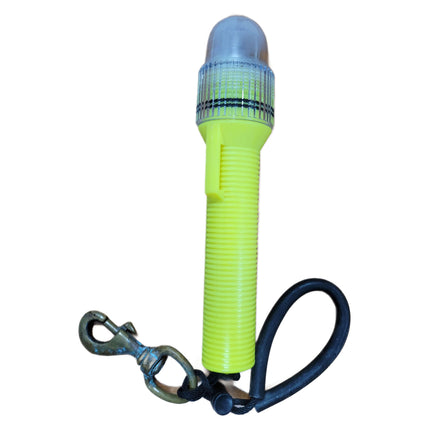 Tektite Strobe Dive Light, Lanyard and Brass Clip