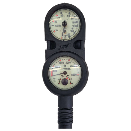 U.S. Divers Dive Console Compass, Depth, SPG