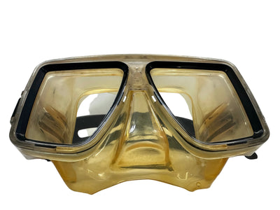 Vintage ScubaPro Dive Mask Black/Clear