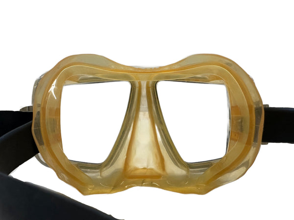 Vintage ScubaPro Dive Mask Black/Clear