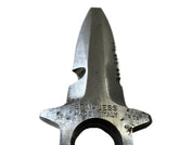 Vintage Stainless Steel Blunt Tip Dive Knife 