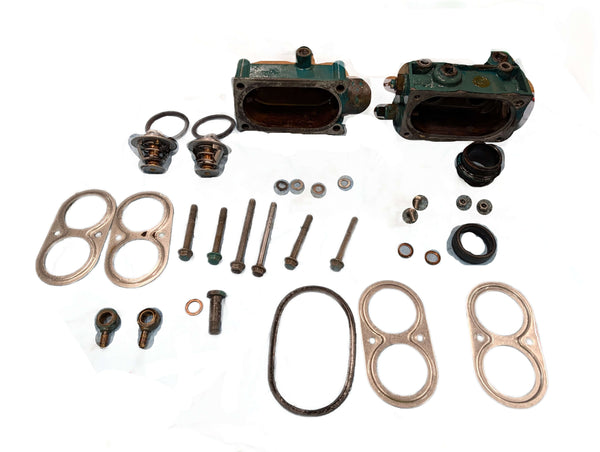 Volvo Penta Diesel OEM KAD42A Thermostat Housing Complete 838705