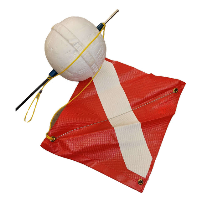 Weighted Dive Buoy Float with Flag