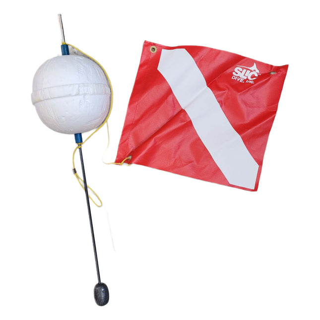 Weighted Dive Buoy Float with Flag