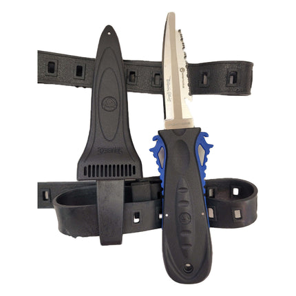 Wenoka Blackie Collins SS Dive Knife with Sheath