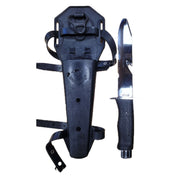 Wenoka SS Dive Knife and Leg Sheath 7"Blade