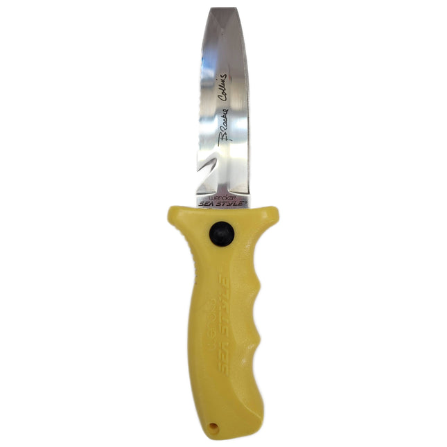 Wenoka Sea Style Blackie Collins Dive Knife Blunt Tip