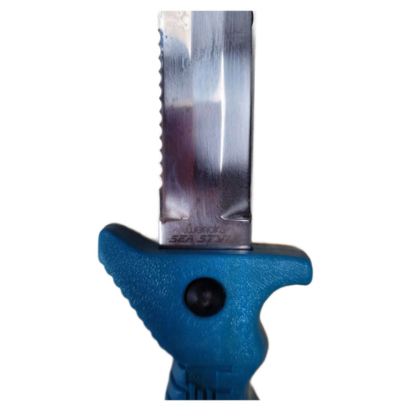Wenoka SS Sea Style Dive Knife Blunt Tip wth Sheath