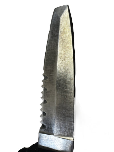 Wenoka Blackie Collins 304 SS Blunt Tip Dive Knife with Squeeze Lock and BCD Attachment