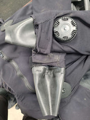 Whites Tactical Dive Fusion Drysuit and Bag "XL"