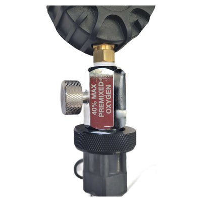 XS Scuba Delux Yoke-DIN Tank Pressure Gauge