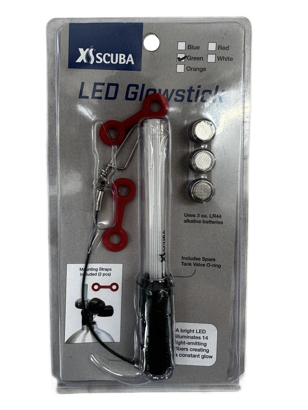 XS Scuba Green LED Glowstick