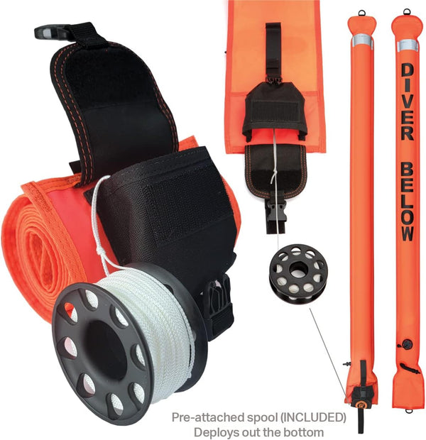 XS Scuba Quick Launch Marker Buoy