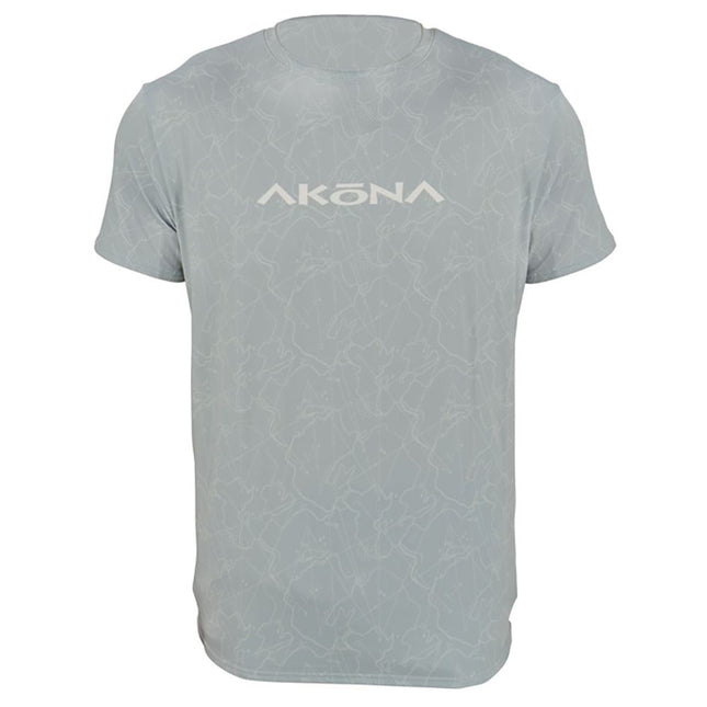 Akona Unisex Mesh Short Sleeve Sun Shirt Grey or White