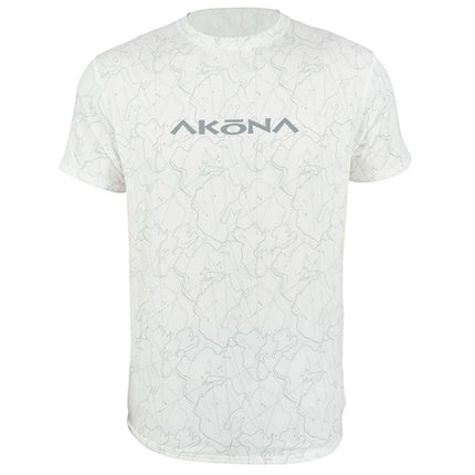 Akona Unisex Mesh Short Sleeve Sun Shirt Grey or White