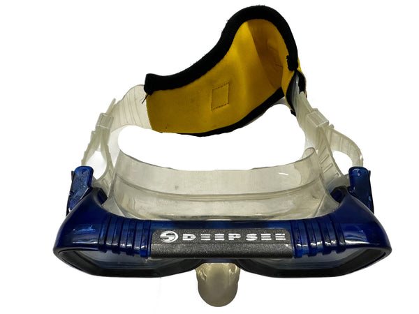 US Divers Blue Dive Mask with Plastic Case