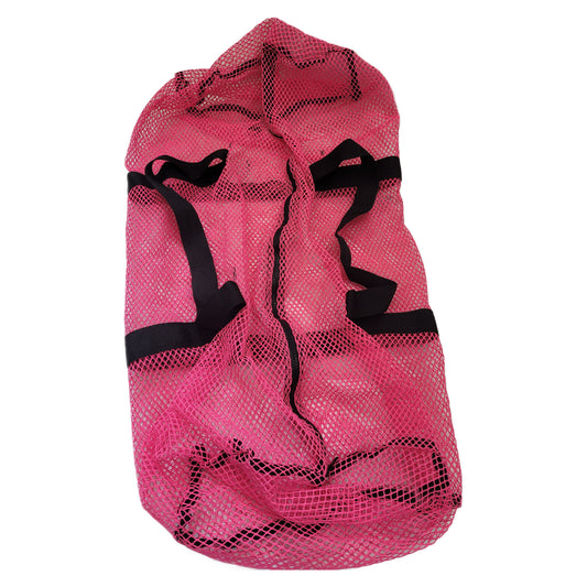 Pink Mesh Scuba Gear Bag