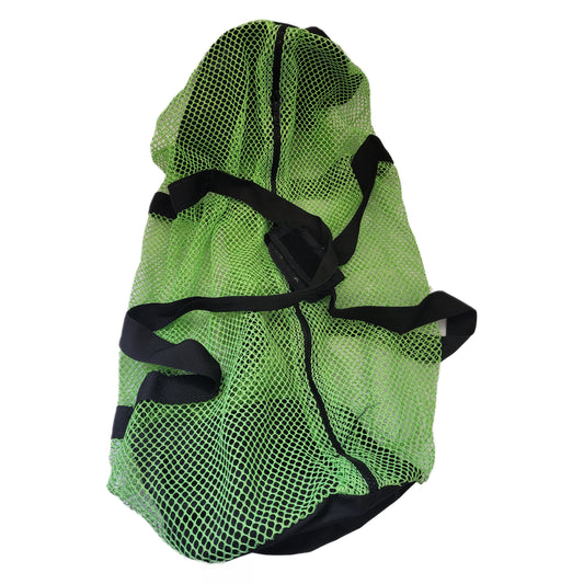 Lime Green Mesh Scuba Gear Bag