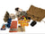 Vintage 24 Piece Camping Gear Bundle with Military Backpack