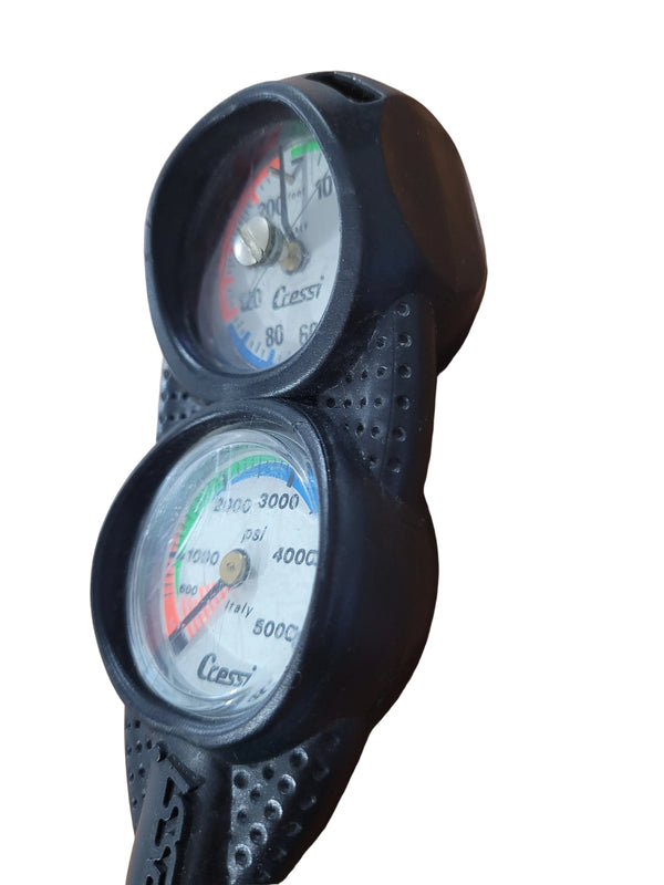 Cressi 2 Gauge Dive Console
