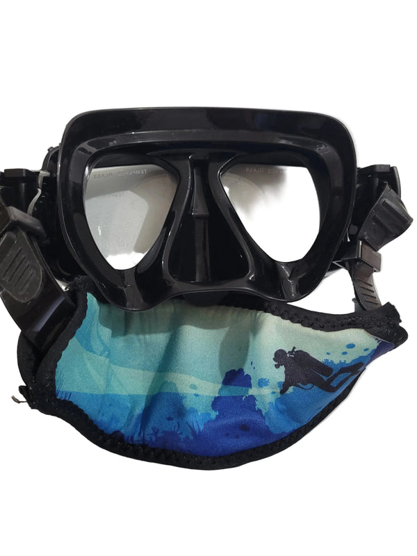 Dive Mask with Comfort Strap and Soft Case