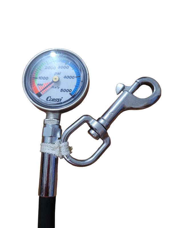 Cressi Pressure Gauge 5000 PSI