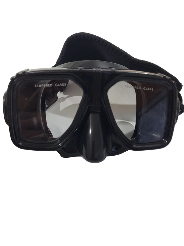 Dive Mask with Comfort Strap and Soft Case
