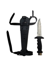U.S. Divers AquaLung Vintage Dive Knife &Sheath
