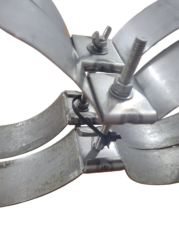 OMS 7.25 Aluminum Tank Bands for Doubles (Set)