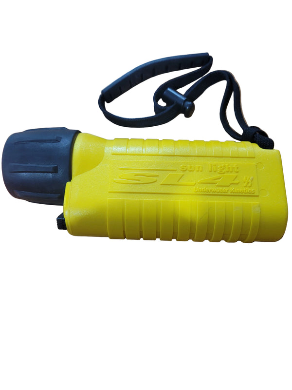 UK Sun Light SL4 Yellow Dive Light