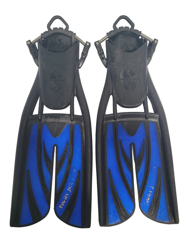 ScubaPro Twin Jet Fins with Spring Straps
