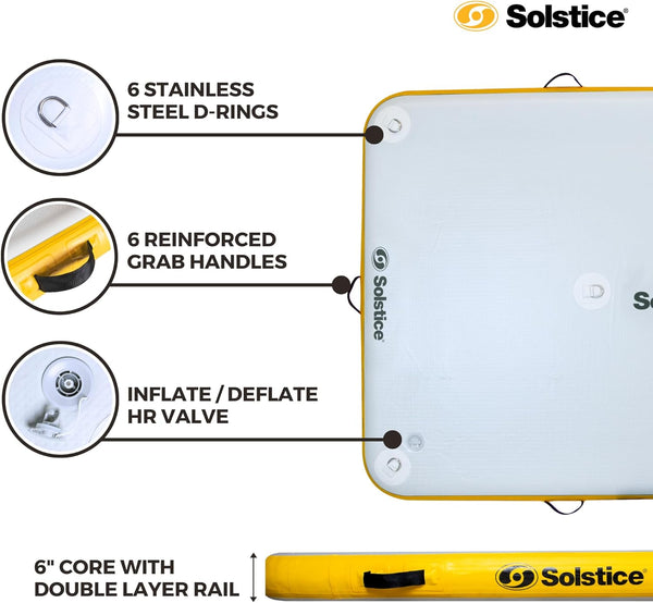 Solstice 8 x 5 Floating Lounge Dock