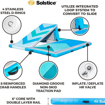 Solstice Watersports 10' X 8' Convertible Slide Dock