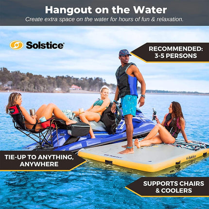 Solstice Inflatable Dock - 6x5